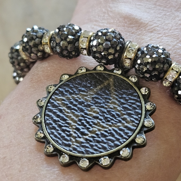 LV Upcycled Bracelet - Picture 9 of 11